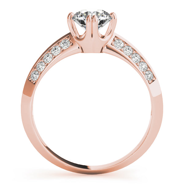 Channel-Set Diamond Engagement Ring (1/4 ct. tw.)