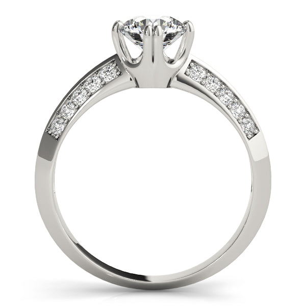 Channel-Set Diamond Engagement Ring (1/4 ct. tw.)