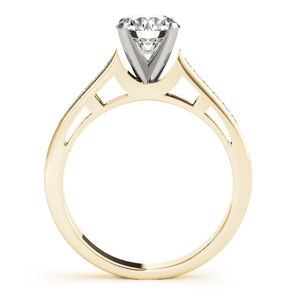 Channel-Set Diamond Engagement Ring (1/5 ct. tw.)