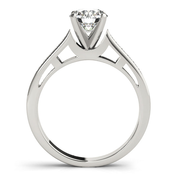 Channel-Set Diamond Engagement Ring (1/5 ct. tw.)