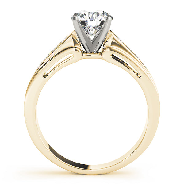 Channel-Set Diamond Engagement Ring (1/4 ct. tw.)