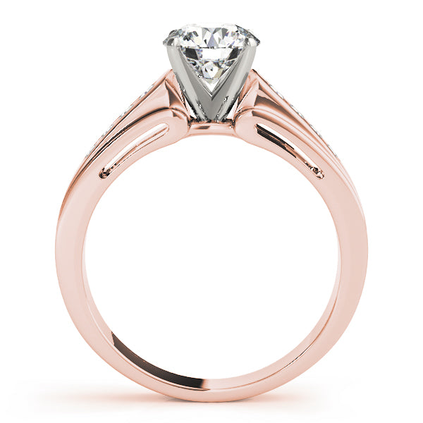 Channel-Set Diamond Engagement Ring (1/4 ct. tw.)