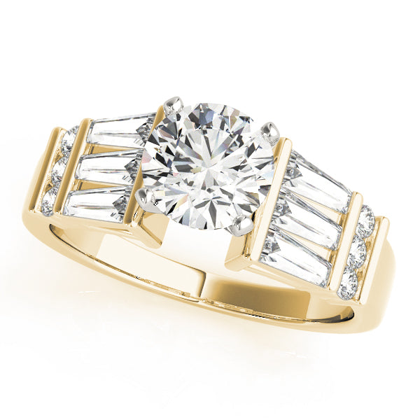 Channel-Set Baguette Diamond Engagement Ring (1 ct. tw.)