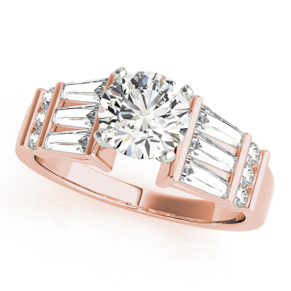 Channel-Set Baguette Diamond Engagement Ring (1 ct. tw.)