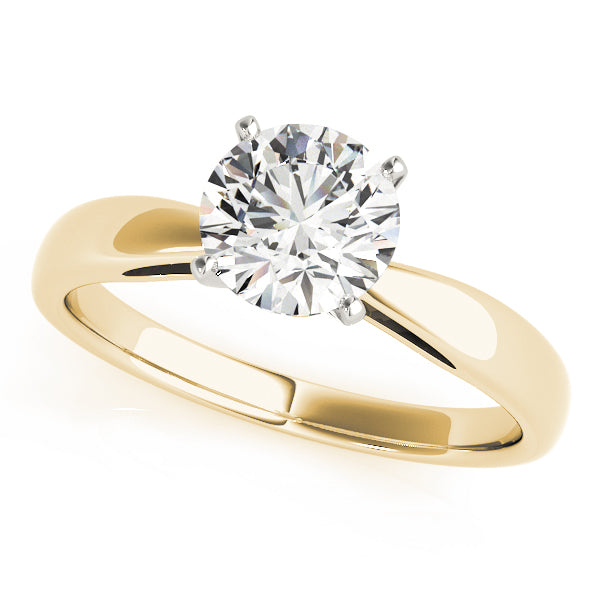 Classic Four-Prong Solitaire Engagement Ring