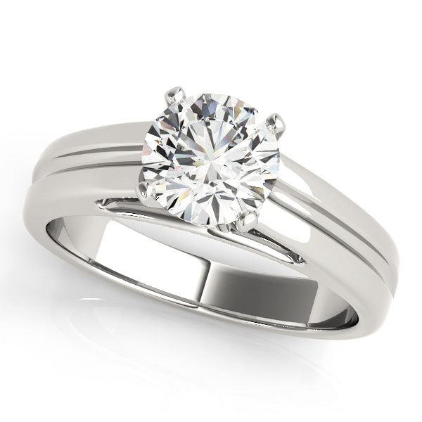 Classic Four-Prong Solitaire Engagement Ring