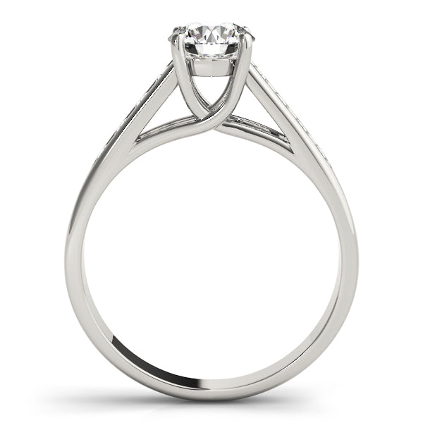 Channel-Set Diamond Engagement Ring (3/8 ct. tw.)