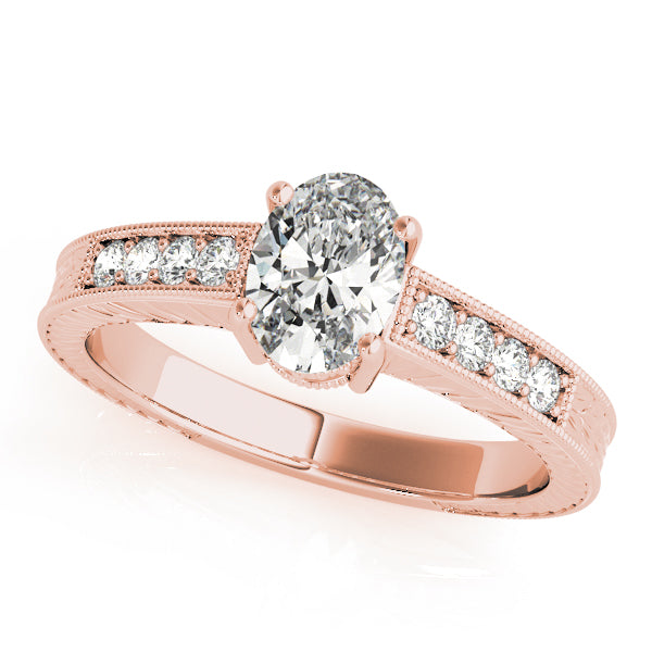 Channel-Set Diamond Engagement Ring (1/5 ct. tw.)