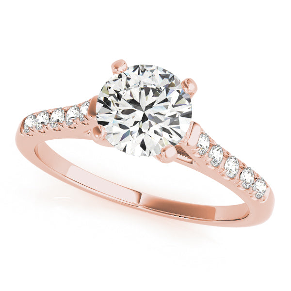 Classic Cathedral Diamond Engagement Ring (1/6 ct. tw.)