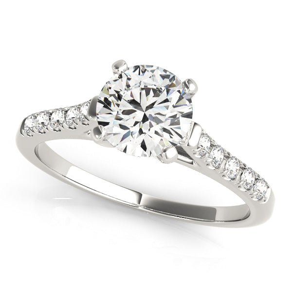 Classic Cathedral Diamond Engagement Ring (1/6 ct. tw.)
