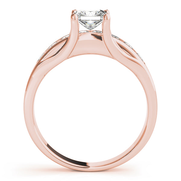 Channel-Set Diamond Engagement Ring (3/8 ct. tw.)
