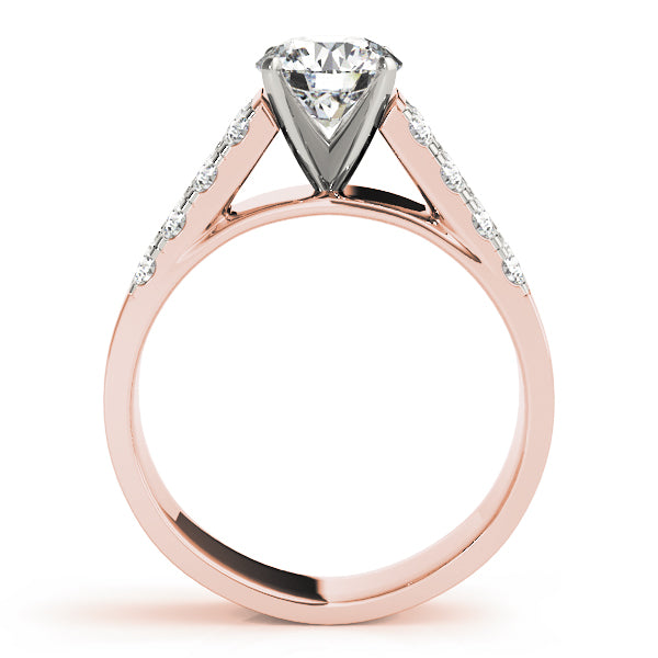 Double Row Prong-Set Diamond Engagement Ring (1/2 ct. tw.)