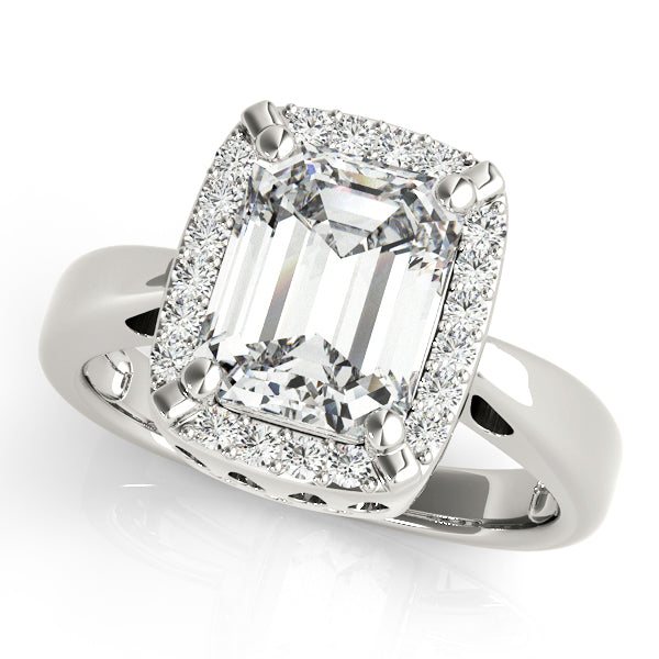 Halo Diamond Engagement Ring (1/5 ct. tw.)