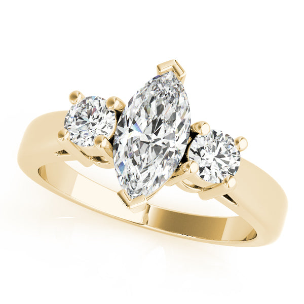 Classic Three-Stone Diamond Engagement Ring (3/8 ct. tw.)