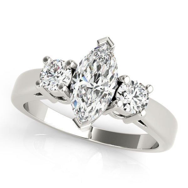 Classic Three-Stone Diamond Engagement Ring (3/8 ct. tw.)