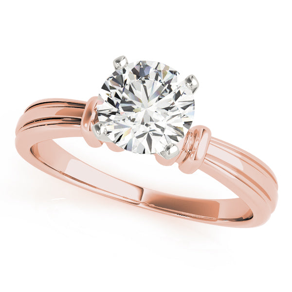 Classic Four-Prong Solitaire Engagement Ring
