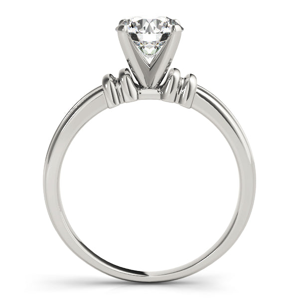 Classic Four-Prong Solitaire Engagement Ring