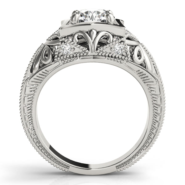 Vintage Filigree Diamond Engagement Ring (1/20 ct. tw.)