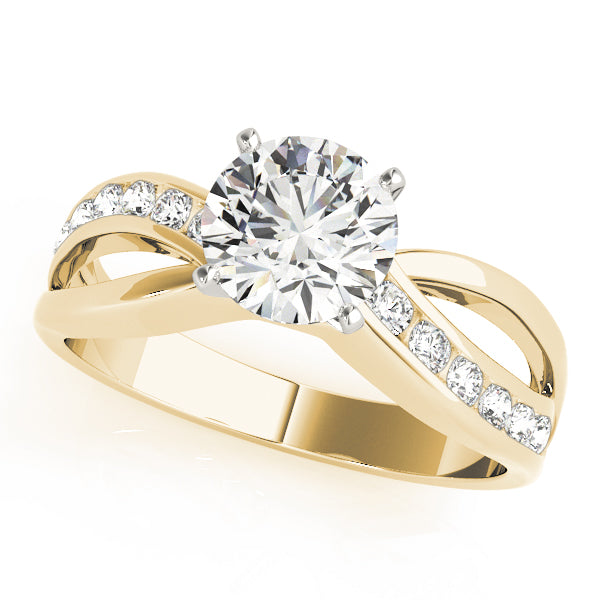 Twist Diamond Engagement Ring (1/4 ct. tw.)