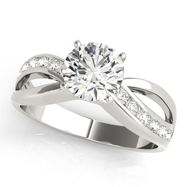 Twist Diamond Engagement Ring (1/4 ct. tw.)