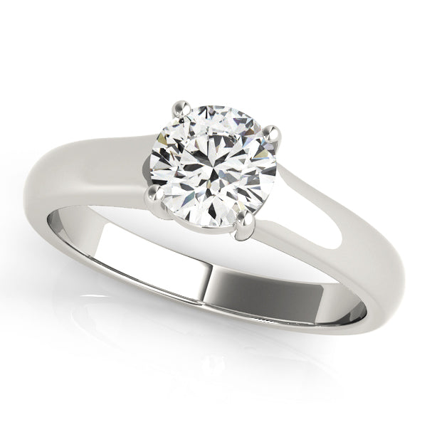 Classic Four-Prong Solitaire Engagement Ring