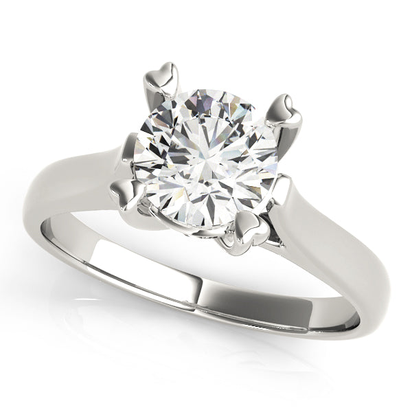 Classic Four-Prong Solitaire Engagement Ring