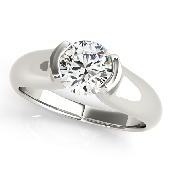 Modern Bezel Engagement Ring