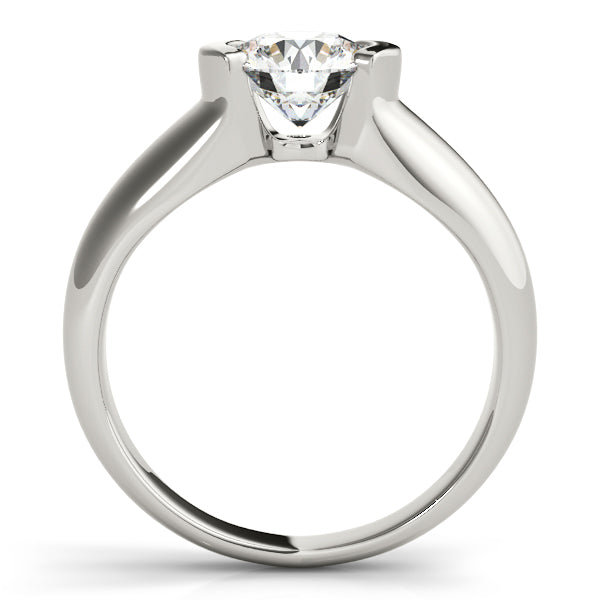 Modern Bezel Engagement Ring