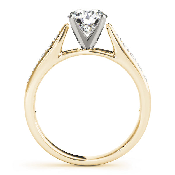 Channel-Set Diamond Engagement Ring (1/4 ct. tw.)
