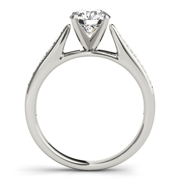 Channel-Set Diamond Engagement Ring (1/4 ct. tw.)