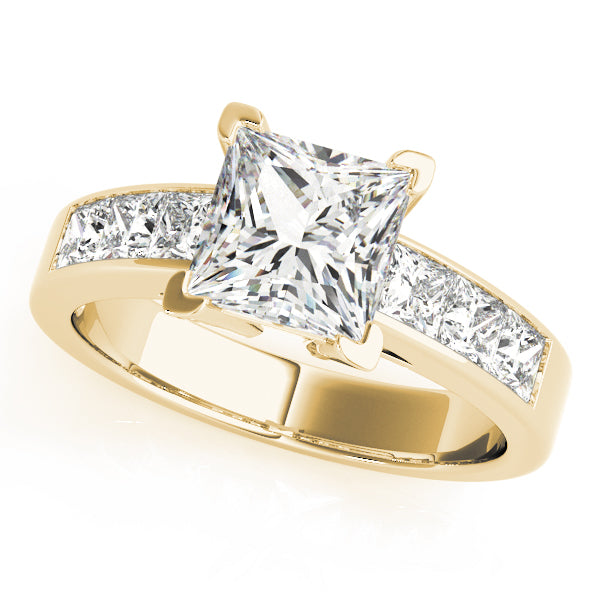 Channel-Set Princess Diamond Engagement Ring (1 ct. tw.)