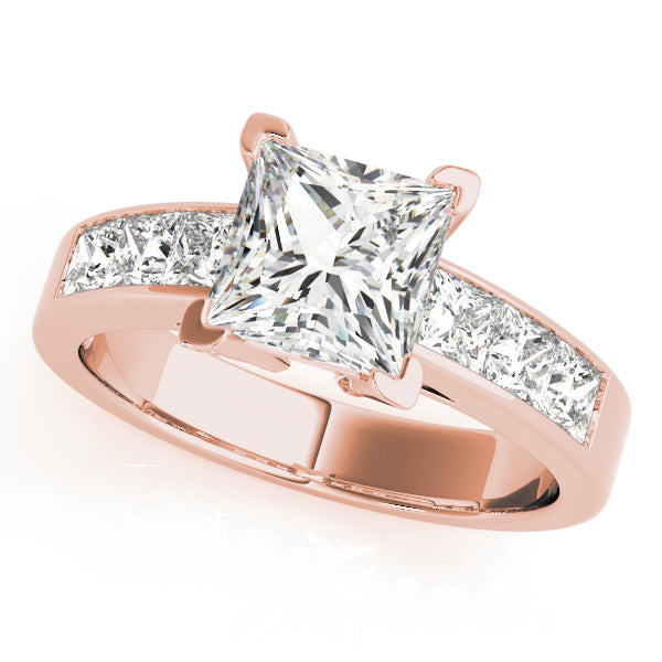 Channel-Set Princess Diamond Engagement Ring (1 ct. tw.)