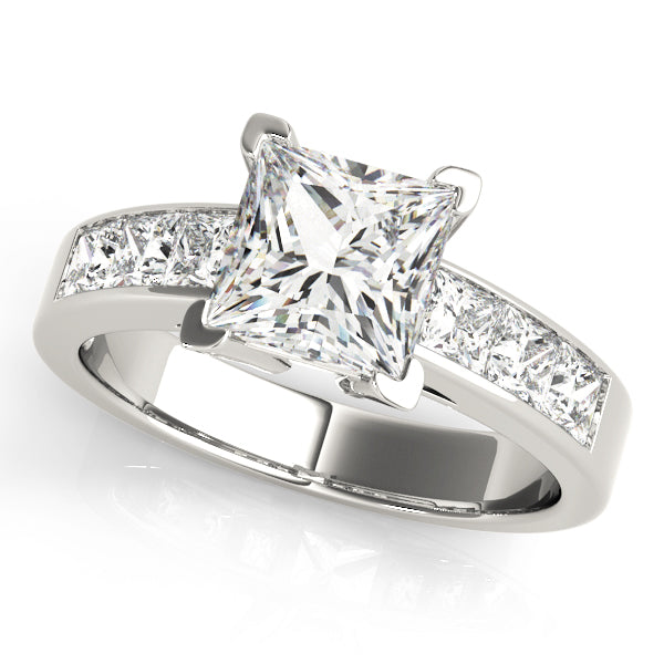 Channel-Set Princess Diamond Engagement Ring (1 ct. tw.)