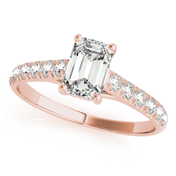 Classic French Pavé Diamond Engagement Ring (1/5 ct. tw.)