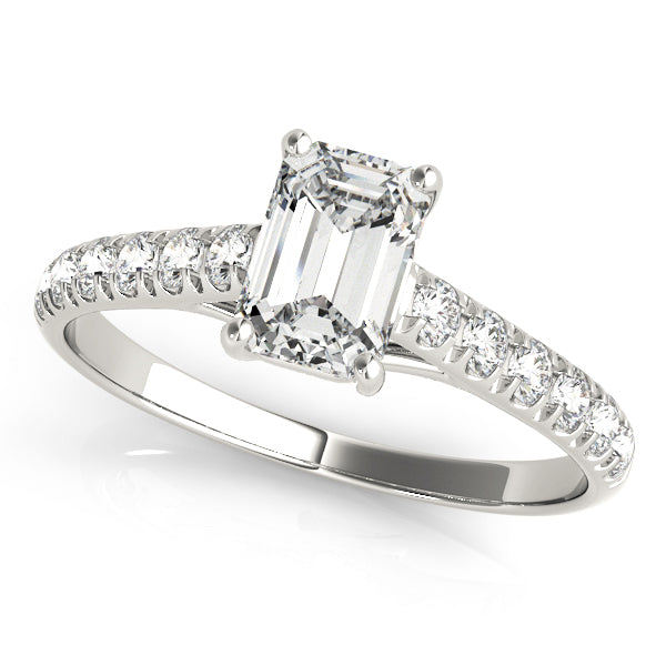 Classic French Pavé Diamond Engagement Ring (1/3 ct. tw.)