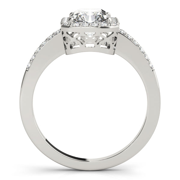 Classic Halo Diamond Engagement Ring (1/4 ct. tw.)