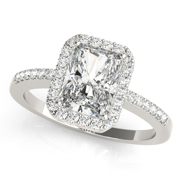 Classic Halo Diamond Engagement Ring (1/3 ct. tw.)