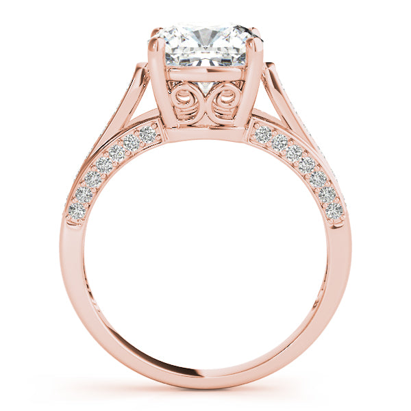 Split Shank Pavé Diamond Engagement Ring (1/3 ct. tw.)