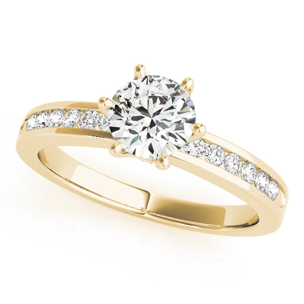 Classic Channel-Set Diamond Engagement Ring (1/5 ct. tw.)