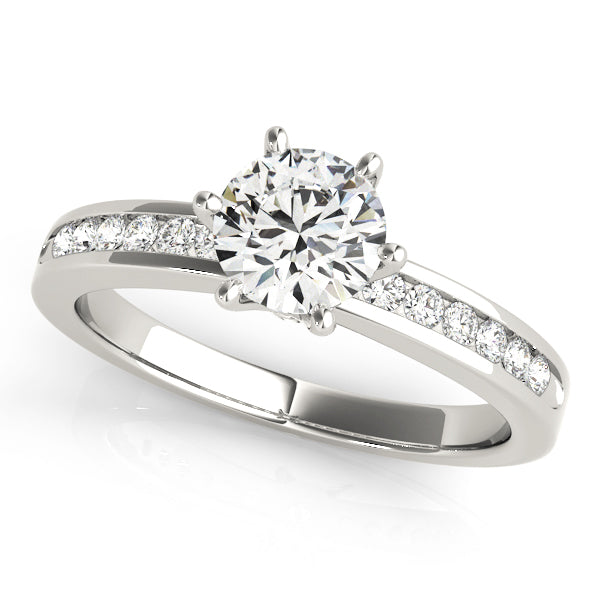 Classic Channel-Set Diamond Engagement Ring (1/5 ct. tw.)