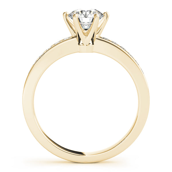 Classic Channel-Set Diamond Engagement Ring (1/5 ct. tw.)