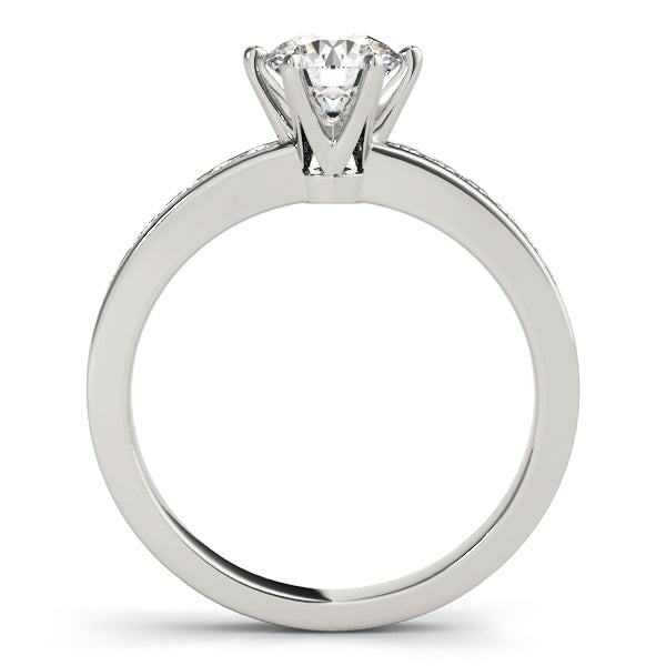 Classic Channel-Set Diamond Engagement Ring (1/5 ct. tw.)