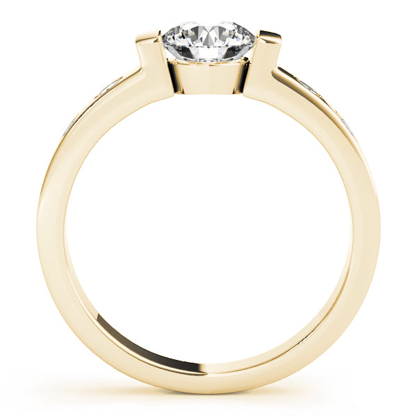 Modern Channel-Set Diamond Engagement Ring (1 1/4 ct. tw.)