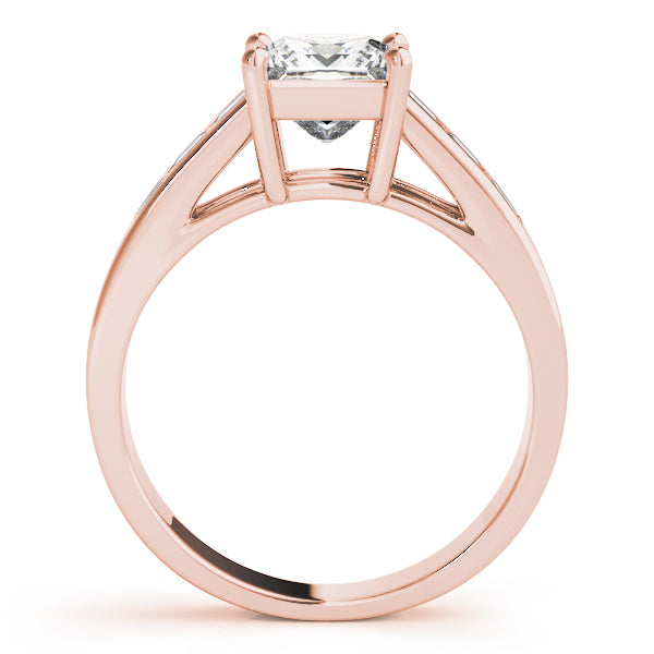 Channel-Set Princess Diamond Engagement Ring (5/8 ct. tw.)