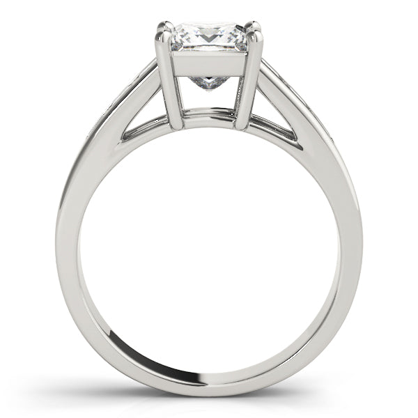 Channel-Set Princess Diamond Engagement Ring (5/8 ct. tw.)