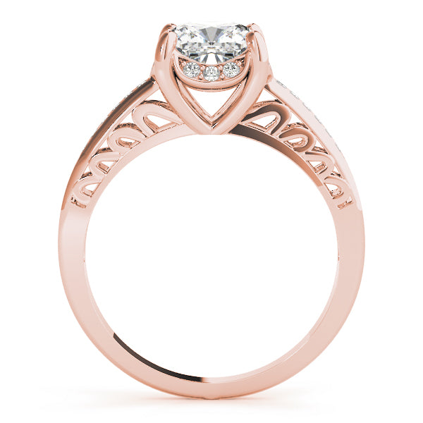 Split Shank Pavé Diamond Engagement Ring (1/8 ct. tw.)