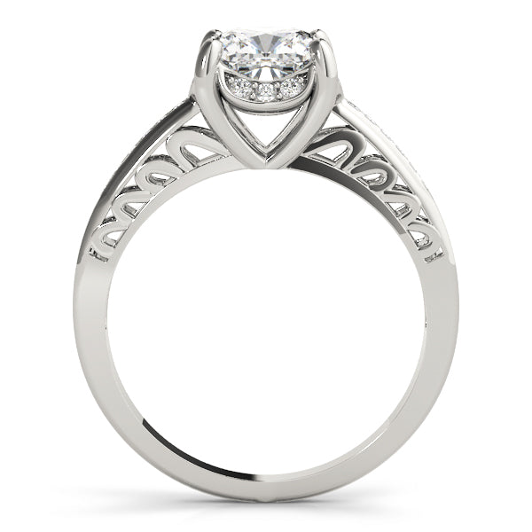 Split Shank Pavé Diamond Engagement Ring (1/8 ct. tw.)