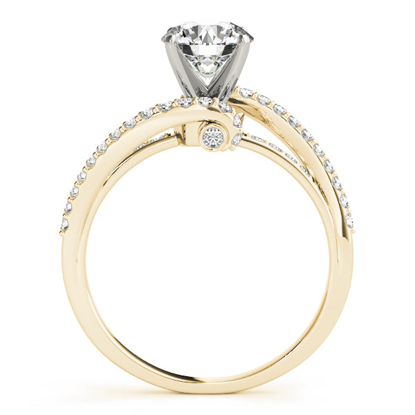 Twist Diamond Engagement Ring (1/3 ct. tw.)