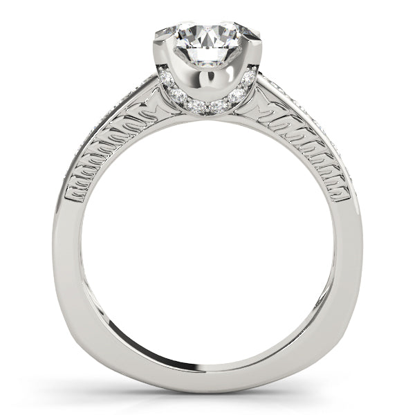 Channel-Set Diamond Engagement Ring (1/4 ct. tw.)