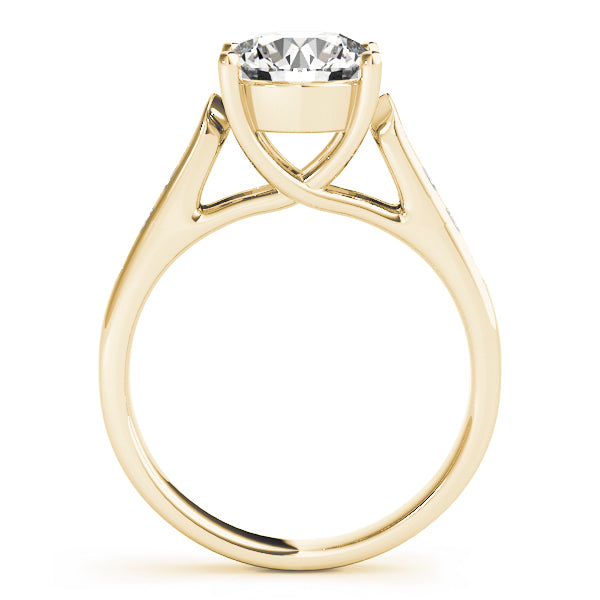 Channel-Set Diamond Engagement Ring (1/2 ct. tw.)